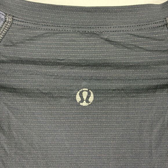 Lululemon Black Muscle Tank Top Womens 10 Sleeveless Athletic No Tag No Sz Dot - Picture 4 of 5